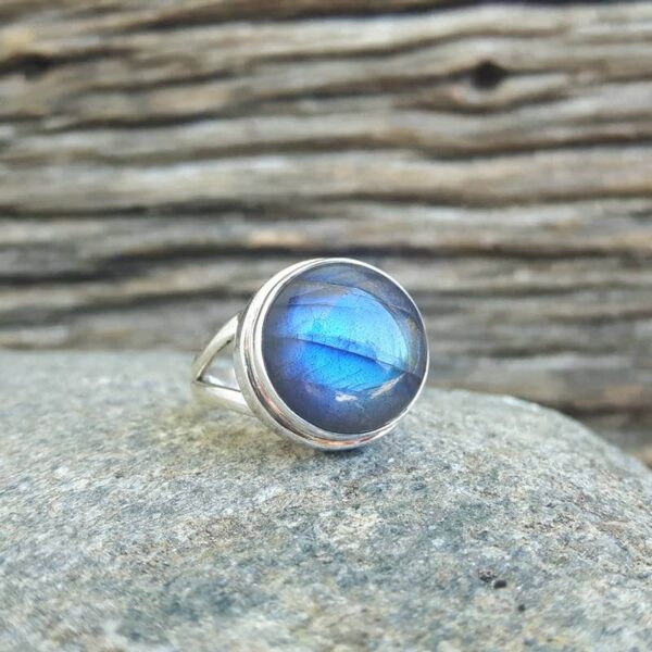 Bague labradorite AMAYA