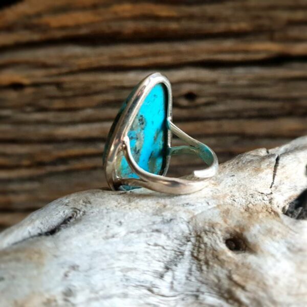 Bague turquoise naturelle DÔ