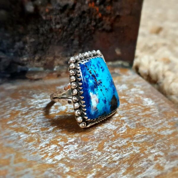 Bague chrysocolle argent BOHÈME