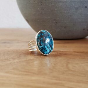 Bague argent et turquoise GOKYO