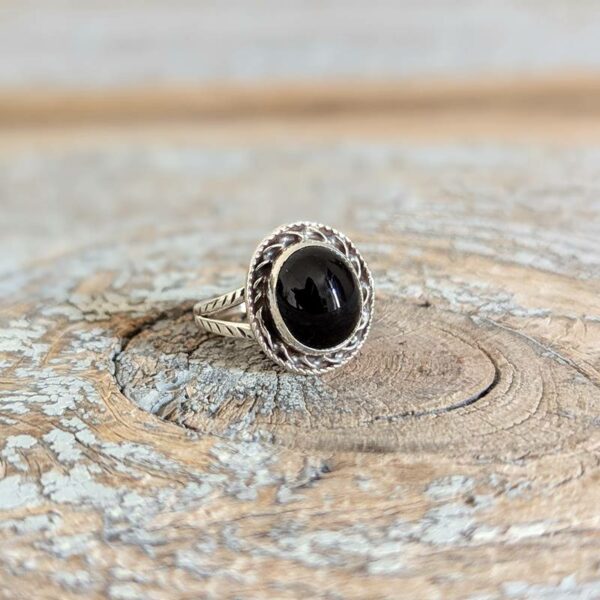 Bague en pierre Onyx